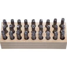 Клейма STAYER 21505-05 "PROFI" буквенные латинские, шрифт 5мм 
